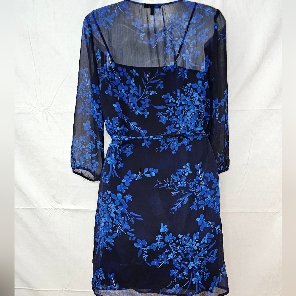 Express Dress Blue - Picture 2 of 12